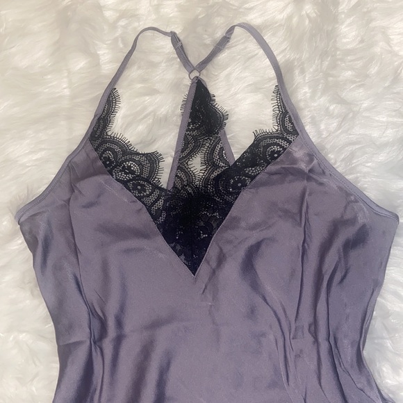 NWT Free People starlight lace mauve cami - Picture 7 of 7